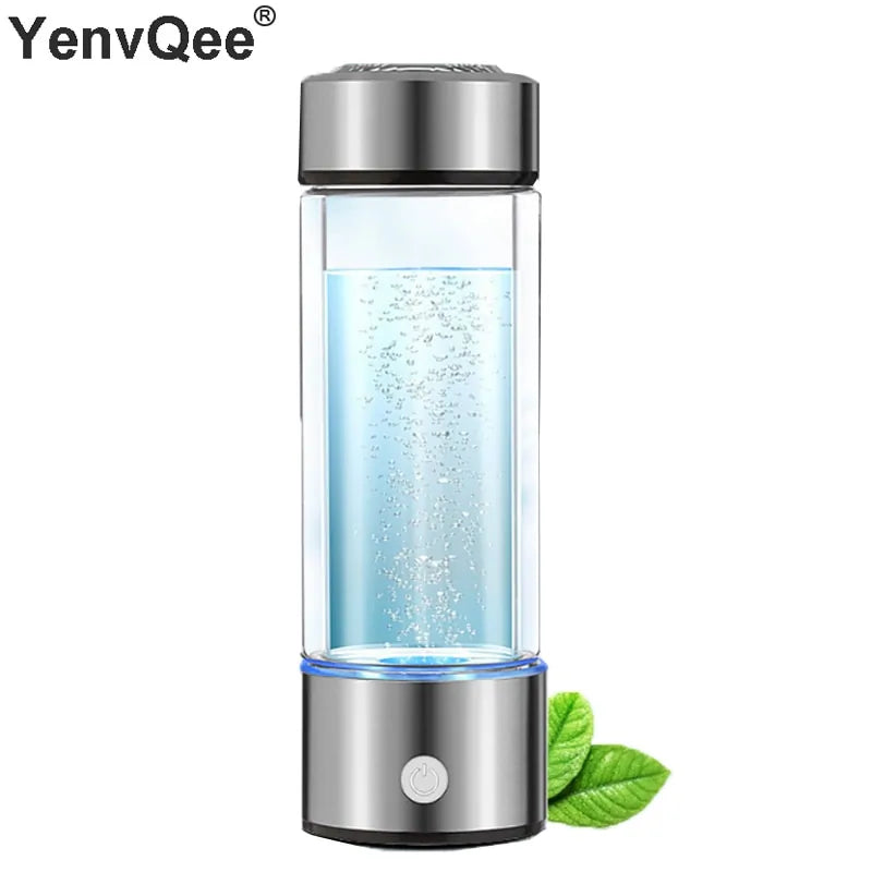 Glass Hydrogen Water Bottle