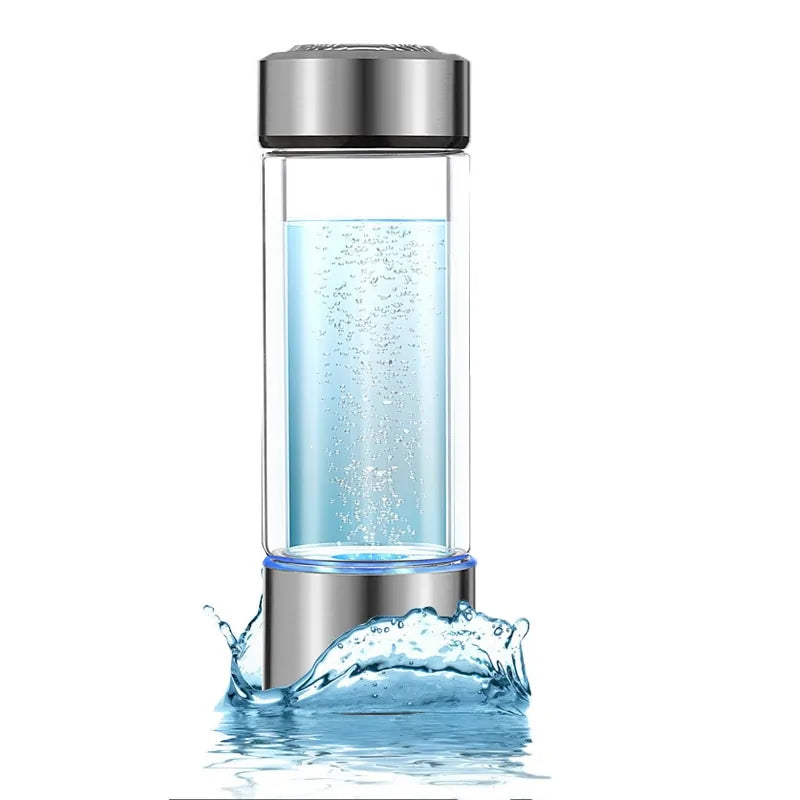 Glass Hydrogen Water Bottle